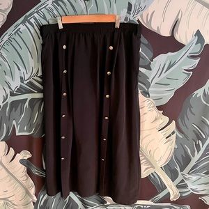 Vintage button skirt